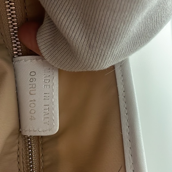 Authentic Vintage 2000’s Christian Dior White Canvas Trotter Tote - Picture 5 of 9